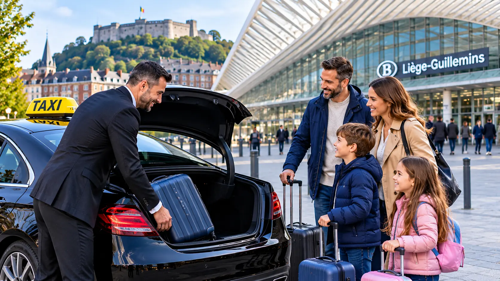 Taxi local dans la ville de Liège – lieux incontournables et itinéraires